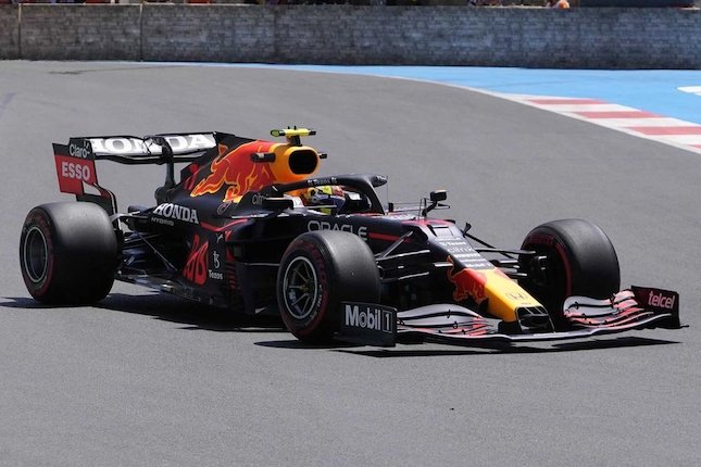 Pembalap Red Bull Racing Honda, Sergio Perez (c) AP Photo