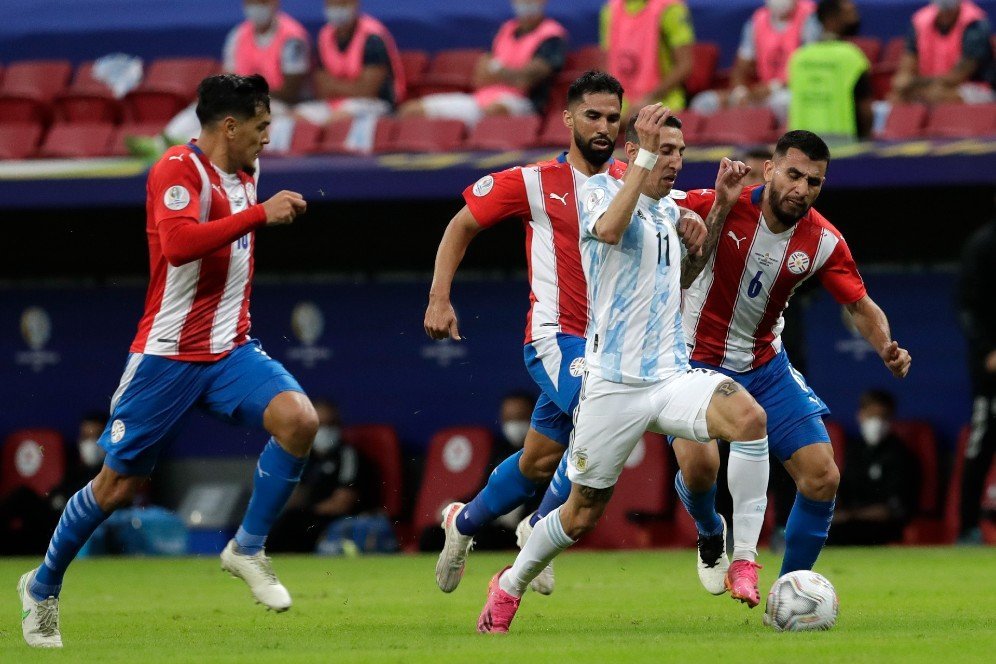 Man of the Match Argentina vs Paraguay: Angel Di Maria