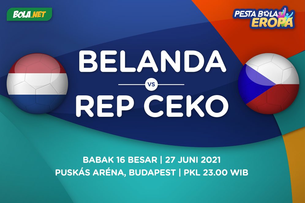 Euro 2020: Belanda Tampil 100 Persen, Republik Ceko Siap Tampil 150 Persen