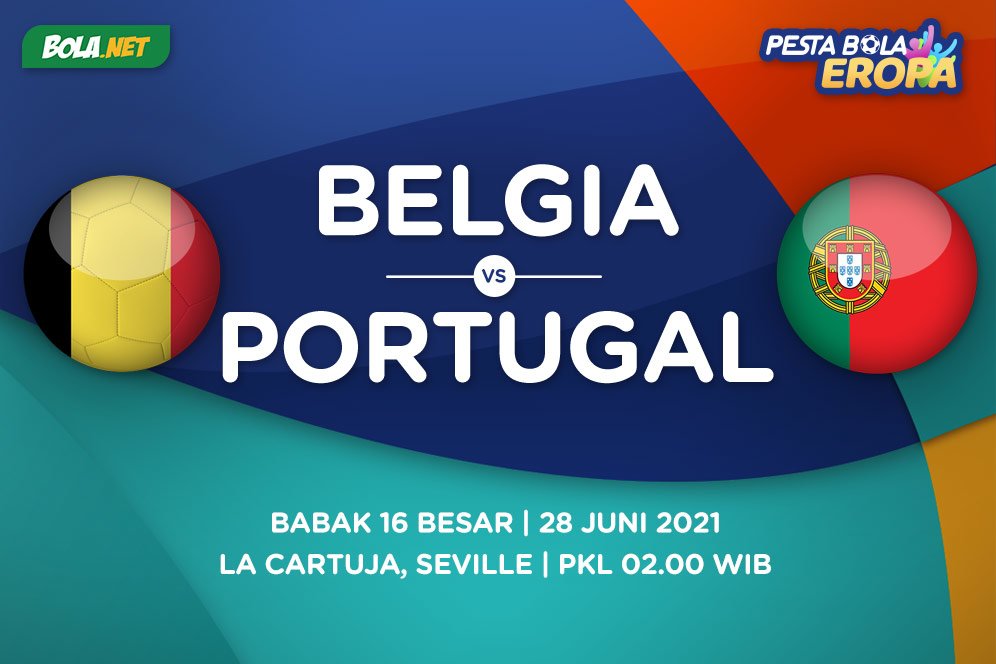 Euro 2020: Jadwal Siaran Langsung dan Link Streaming Belgia vs Portugal di Mola TV