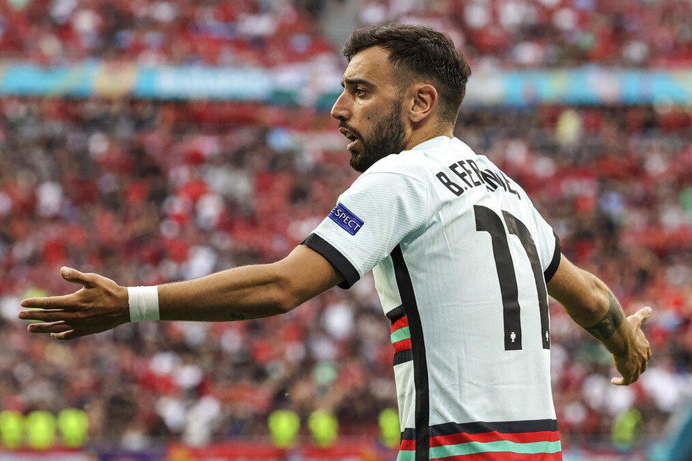 Bruno Fernandes Melempem di Euro 2020 karena Manchester United?