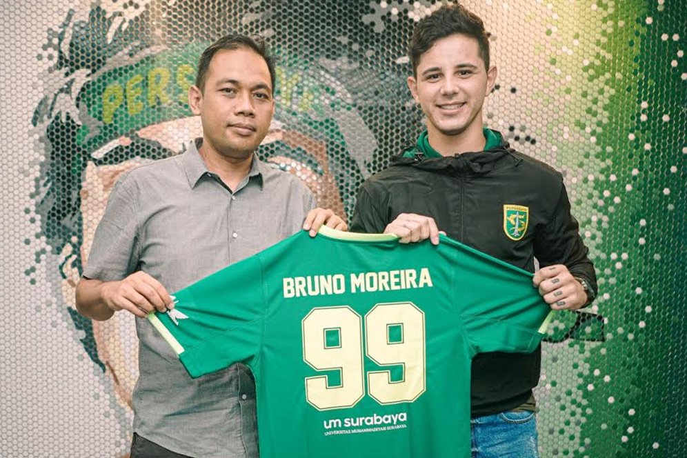 Pilih Nomor Punggung 99, Ini Harapan Bruno Moreira Bersama Persebaya