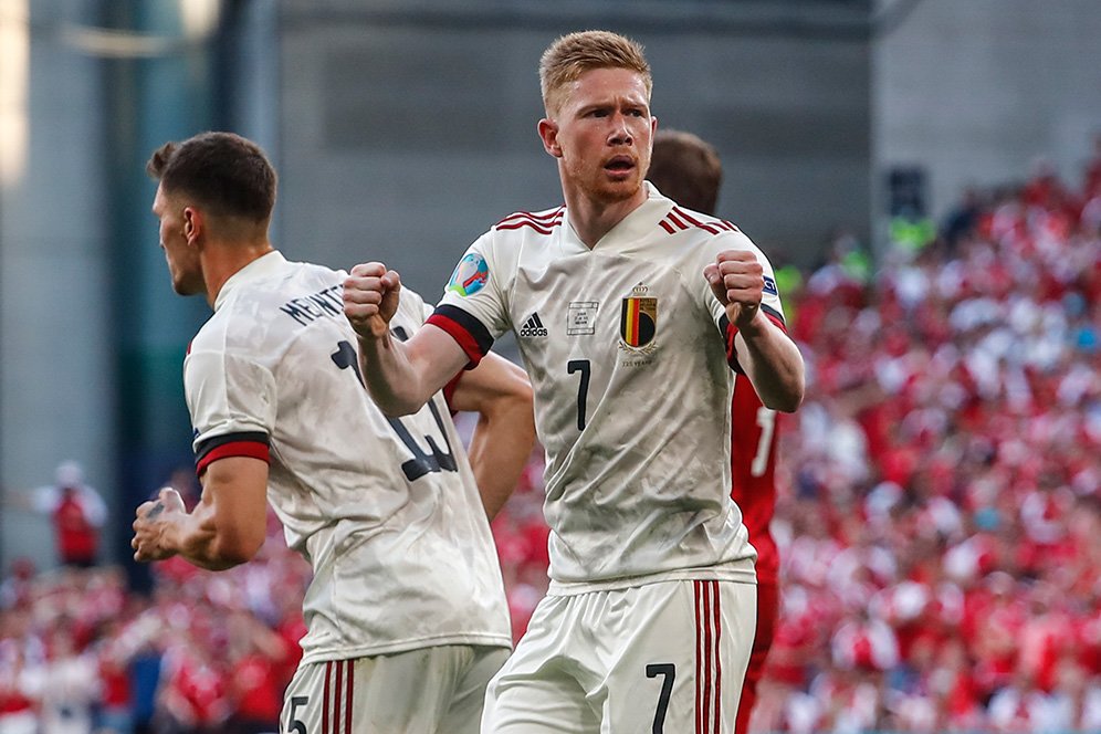 Hasil Euro 2020 Denmark vs Belgia: Skor 1-2