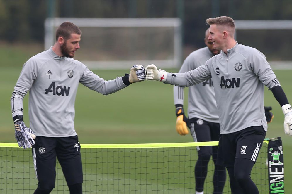 Wah, Ternyata Pemain Manchester United Lebih Suka Dean Henderson ketimbang David De Gea