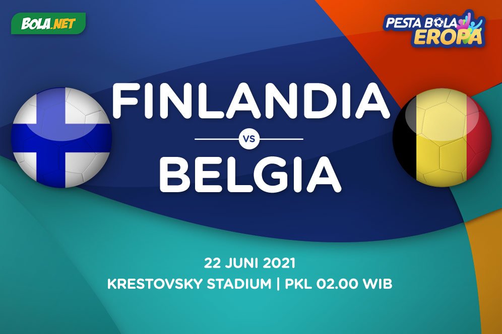 Euro 2020: Jadwal Siaran Langsung dan Link Streaming Finlandia vs Belgia di Mola TV