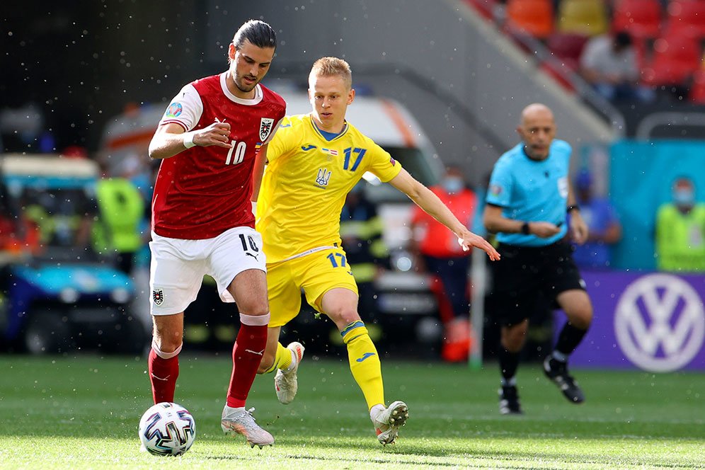 Man of the Match Ukraina vs Austria: Florian Grillitsch