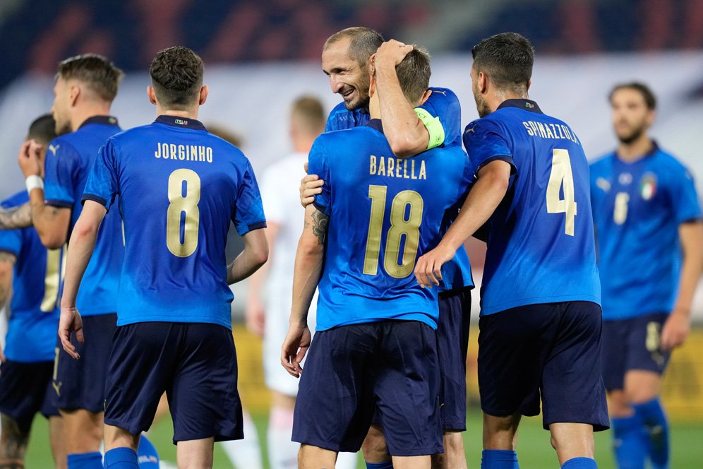 Hasil Pertandingan Italia vs Republik Ceko: Skor 4-0