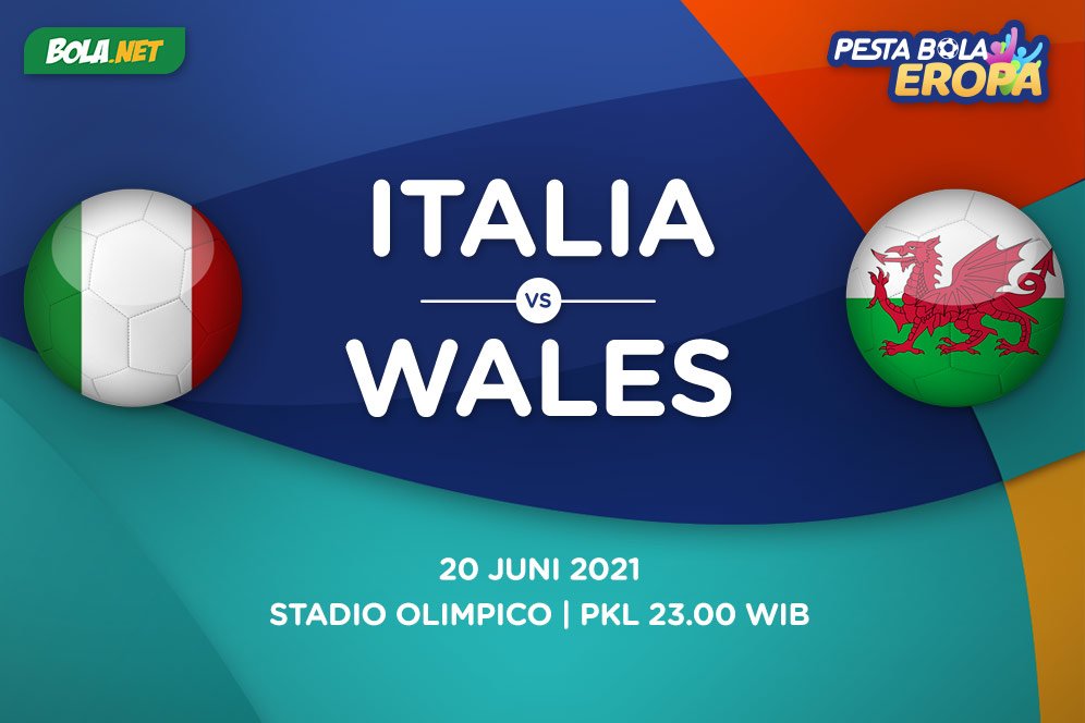 Prediksi Euro: Italia vs Wales 20 Juni 2021