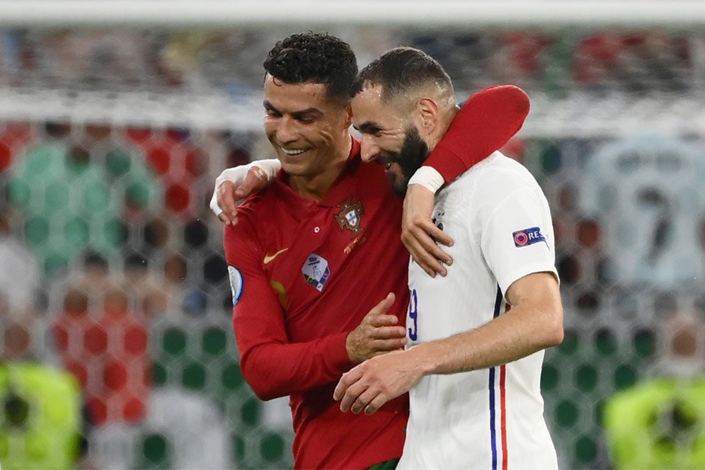 Portugal vs Prancis di Euro 2020: Ronaldo 2 Gol Penalti, Skor Imbang 2-2