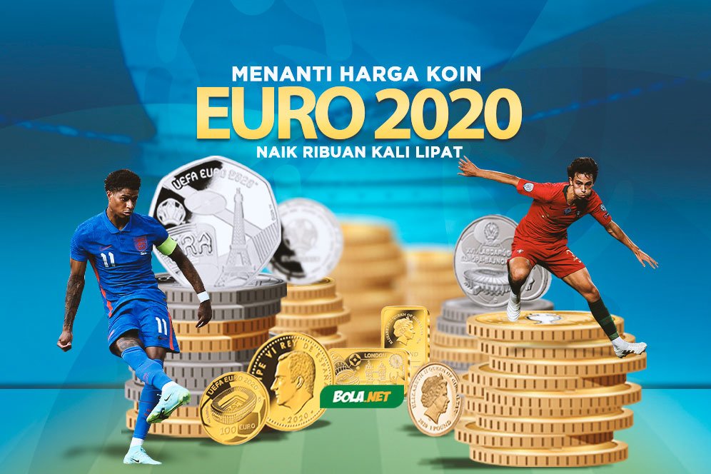 Menanti Harga Koin Euro 2020 Naik Ribuan Kali Lipat