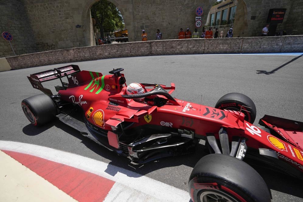 Hasil Kualifikasi Formula 1 GP Baku: Charles Leclerc Raih Pole