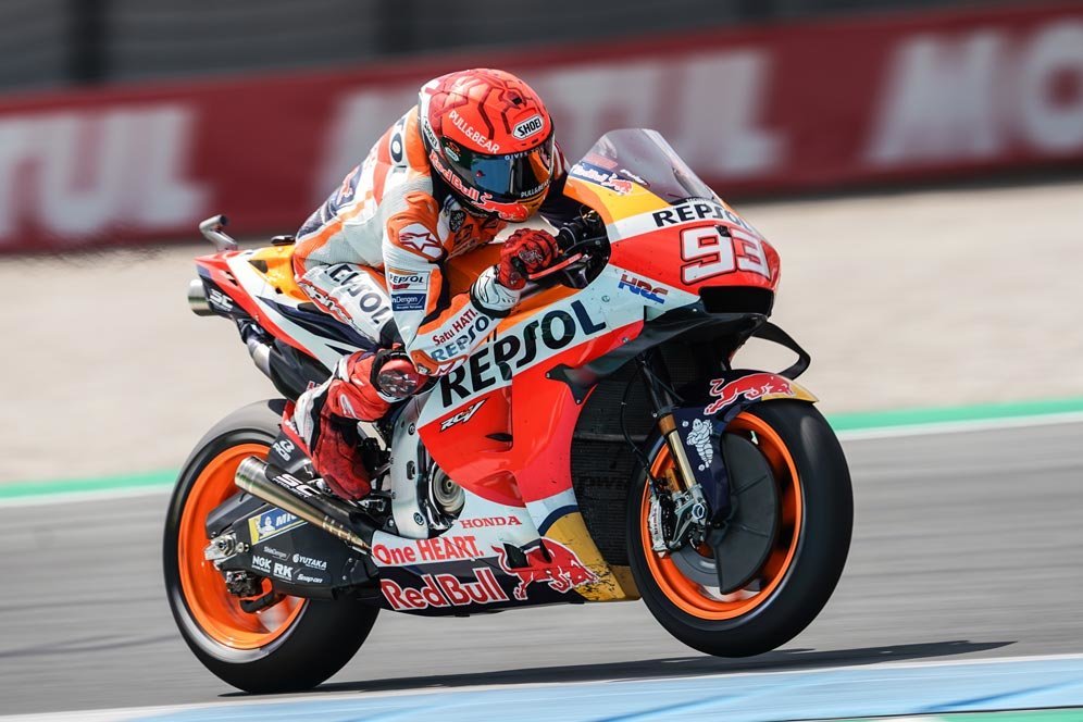 Hasil FP1 MotoGP Aragon: Marc Marquez Asapi Joan Mir