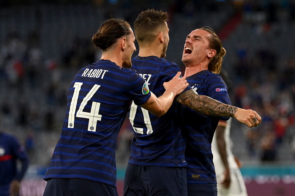 Hasil Euro 2020 Prancis vs Jerman: Skor 1-0