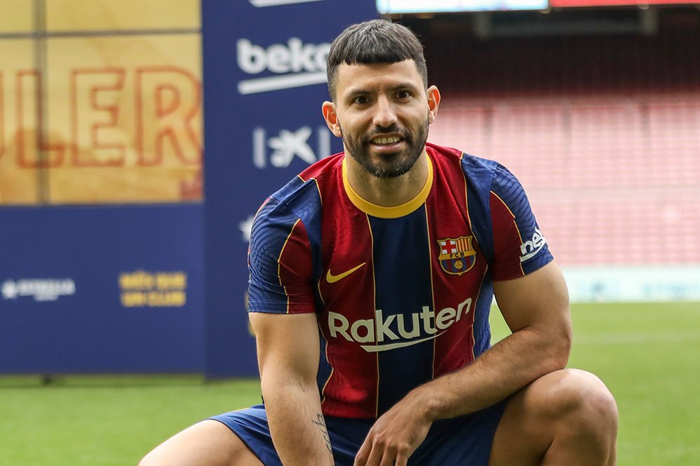 Kabar Buruk Buat Barcelona, Sergio Aguero Cedera!