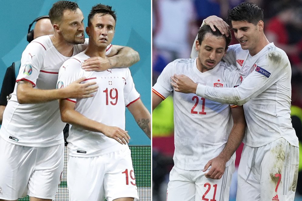 Swiss vs Spanyol di Perempat Final Euro 2020, Ingat Piala Dunia 2010?