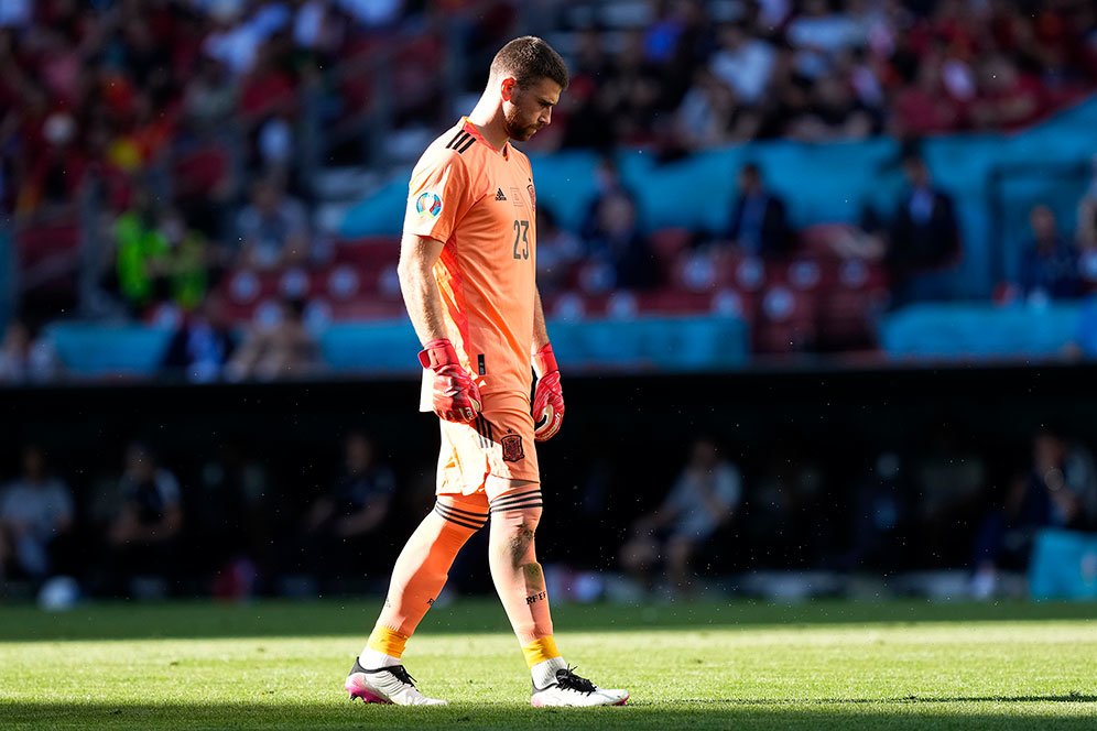 Unai Simon Parah! Warganet: Kirain yang Bisa Ngelucu Cuma De Gea dan Kepa Saja