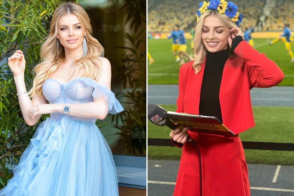 WAGs Piala Eropa: Vlada Sedan, Jurnalis Jelita Ukraina