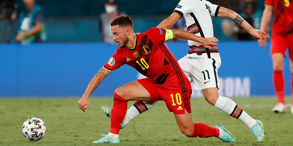 Khawatir Tak Bisa Main Lagi di Euro 2020, Eden Hazard Ngotot Takkan Tinggalkan Skuad Belgia