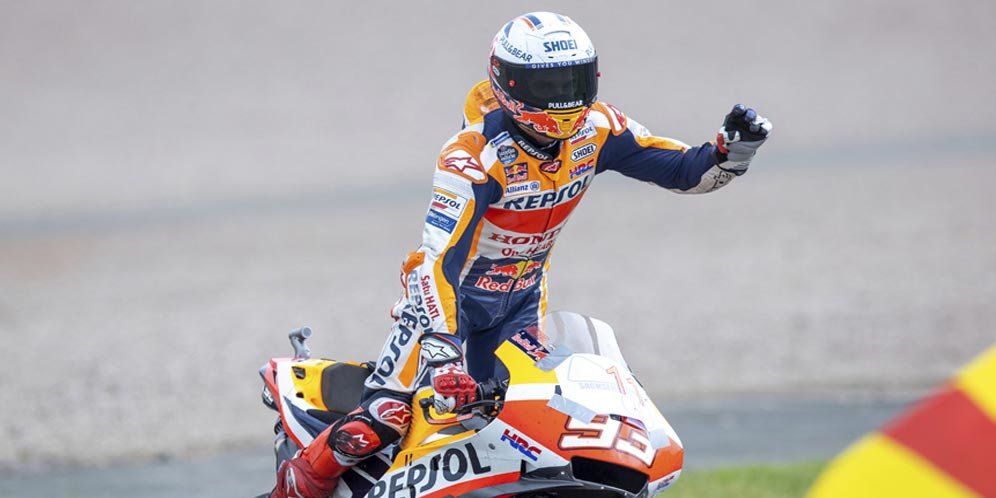 Kaget Menang di Jerman, Honda: Marc Marquez Memang Sulit Ditebak!