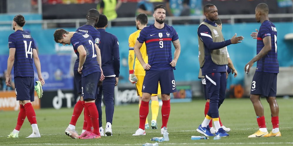 Rapor Pemain Prancis Usai Tersingkir dari 16 Besar Euro 2020: Varane Hadeeeh, Mbappe Penyakit!