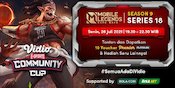 Jadwal Live Streaming Vidio Community Cup Season 9 Mobile Legends Series 18, Senin 26 Juli 2021