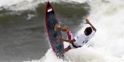 Highlights Selancar Olimpiade Tokyo 2020: Rio Waida Kalah dari Kanoa Igarashi