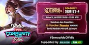 Tonton Vidio Community Cup Ladies Season 2 Mobile Legends Series 4, Rabu 14 Juli 2021