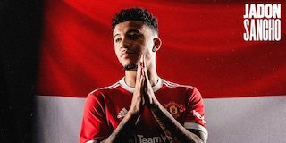 Jadon Sancho resmi bergabung dengan Manchester United (c) MUFC Official