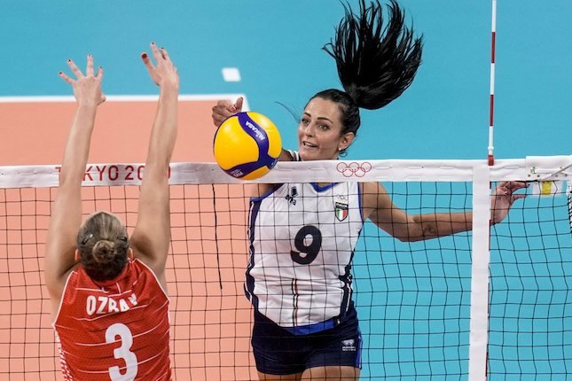 Atlet Cantik Olimpiade 2020 Caterina Bosetti Outside Hitter Andalan Italia Bola Net