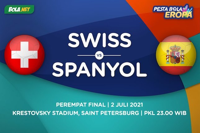 Perempat Final Euro 2020: Berapa Skor Swiss vs Spanyol ...