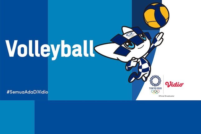 Olimpiade Tokyo 2020: Jadwal dan Link Live Streaming Bola Voli Rabu 28 Juli di Vidio Olimpiade Tokyo 2020: Jadwal dan Link Live Streaming Bola Voli Rabu 28 Juli di Vidio