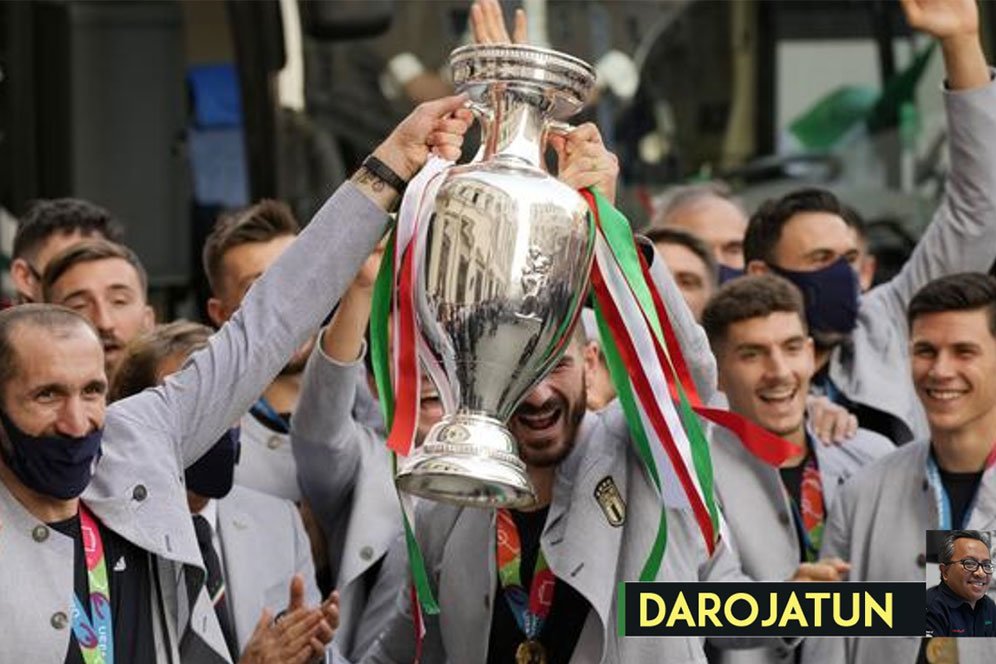 Bandel! Parade Juara Euro 2020 Italia Ternyata Digelar Secara Ilegal