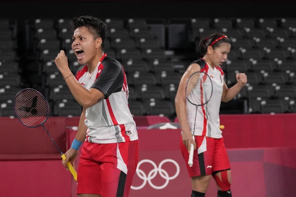 Hasil Bulu Tangkis Olimpiade 2020: Greysia Polii/Apriyani Rahayu Bekuk China, Lolos ke Semifinal