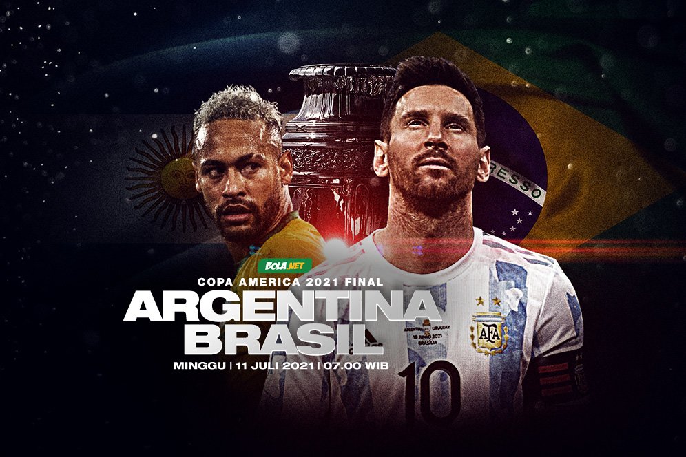 Final Copa America 2021: Berapa Skor Duel Argentina vs Brasil? Ayo Tebak!