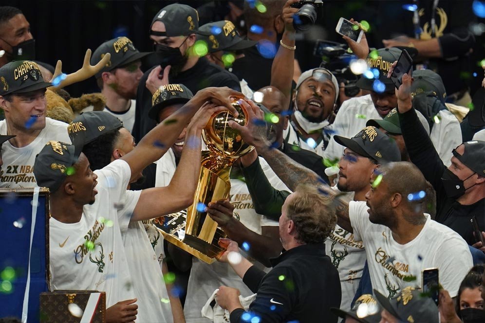 Penantian 50 tahun, Milwaukee Bucks Sabet Gelar Juara NBA 2020/2021