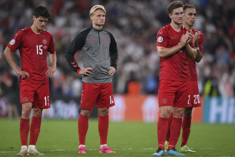 Langkah Denmark di Euro 2020 Terhenti di Semifinal: Bangga Sekaligus Kecewa