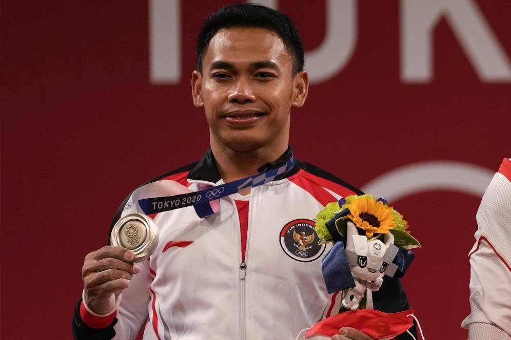 Eko Yuli Irawan Minta Maaf Tak Sabet Medali Emas Olimpiade Tokyo 2020