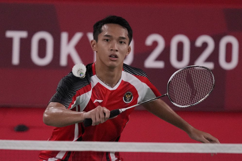 Highlights Bulu Tangkis Olimpiade 2020: Jonatan Christie Susah Payah Singkirkan Wakil Singapura