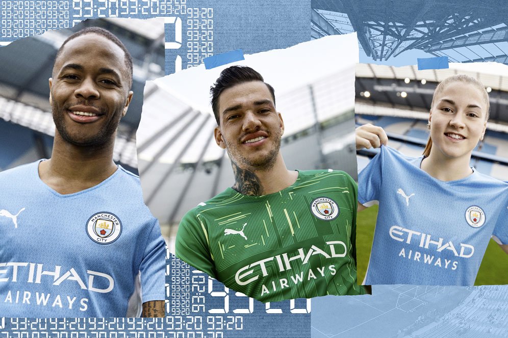 Manchester City Rilis Jersey Home 2021-22, Desainnya Terinspirasi dari Gol Ikonik Aguero
