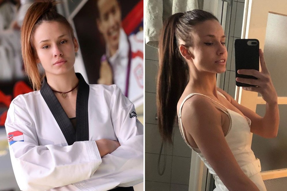Atlet Cantik Olimpiade 2020: Matea Jelic, Jawara Taekwondo dari Kroasia