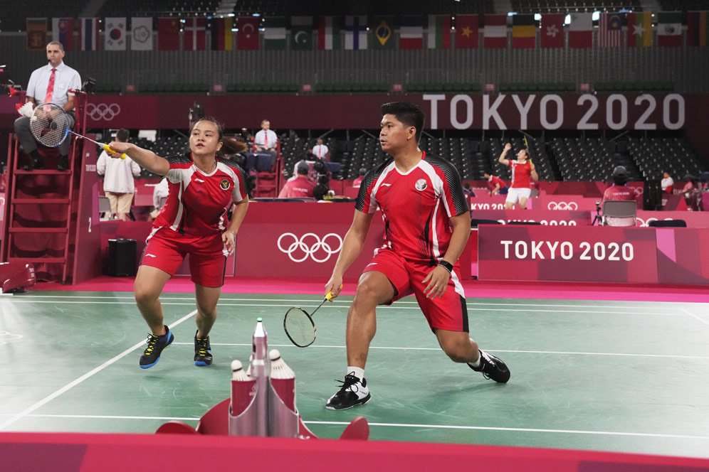 Highlights Bulutangkis Olimpiade 2020: Lewat Rubber Game, Praveen/Melati Kalahkan Simon Leung/Gronya