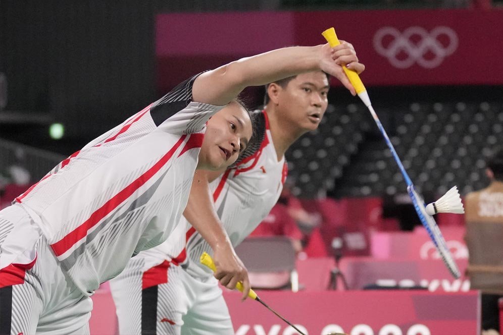 Praveen Jordan/Melati Daeva Minta Maaf Usai Tersingkir dari Olimpiade Tokyo 2020