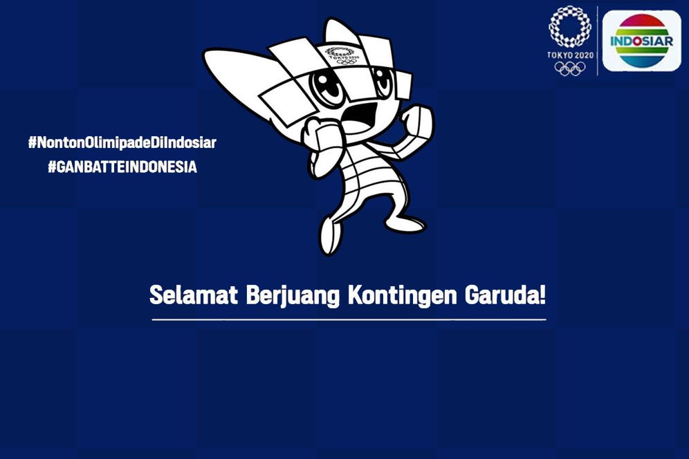 Siaran Langsung Bulutangkis Olimpiade 2020 di Indosiar: Ganbatte Indonesia! Siaran Langsung Bulutangkis Olimpiade 2020 di Indosiar: Ganbatte Indonesia!
