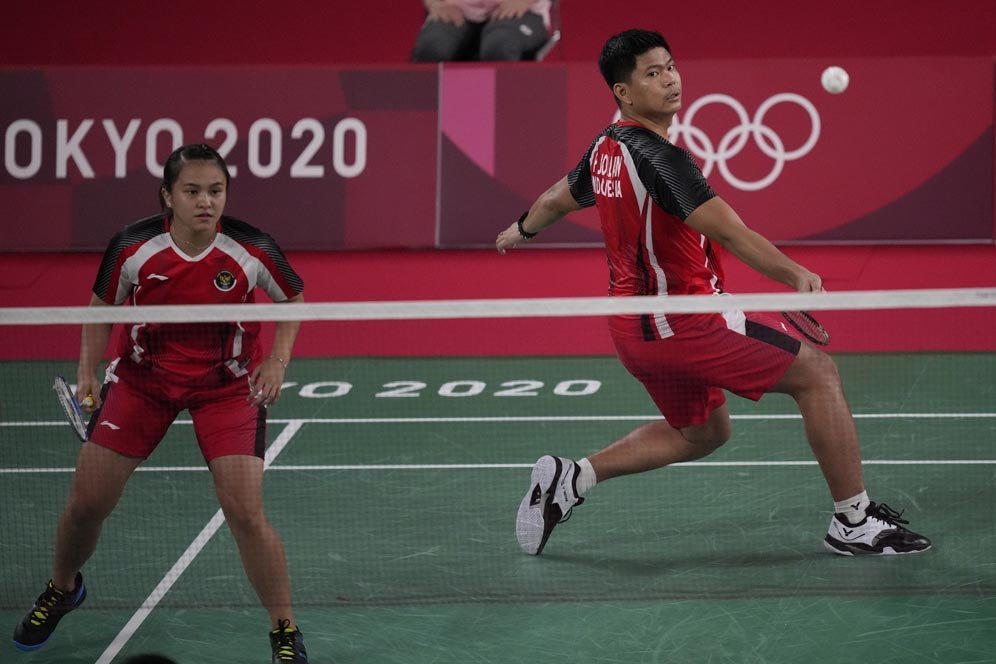 Highlights Bulu Tangkis Olimpiade 2020: Praveen/Melati Bekuk Wakil Denmark