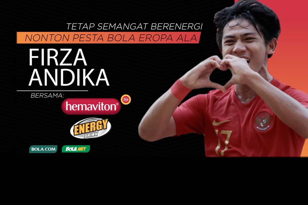 Tips Tetap Semangat Berenergi Nonton Pesta Bola Eropa ala Firza Andika