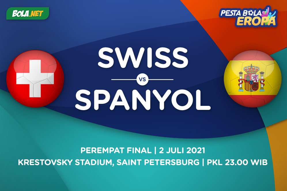 Perempat Final Euro 2020: Berapa Skor Swiss vs Spanyol? Tebak Yuk!