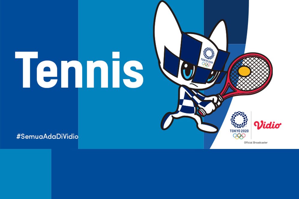 Jadwal dan Link Streaming Cabang Olahraga Tenis Olimpiade Tokyo 2020 di Vidio