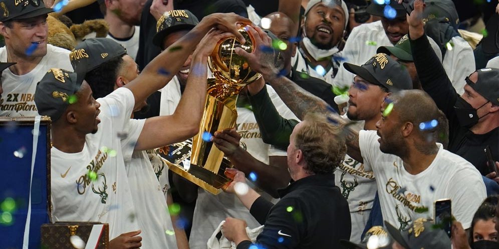 Penantian 50 tahun, Milwaukee Bucks Sabet Gelar Juara NBA 2020/2021