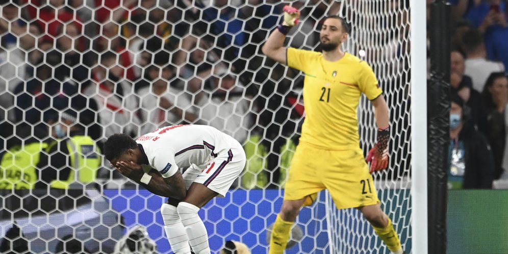 Hasil Final Euro 2020 Italia vs Inggris: Skor 1-1 (3-2)