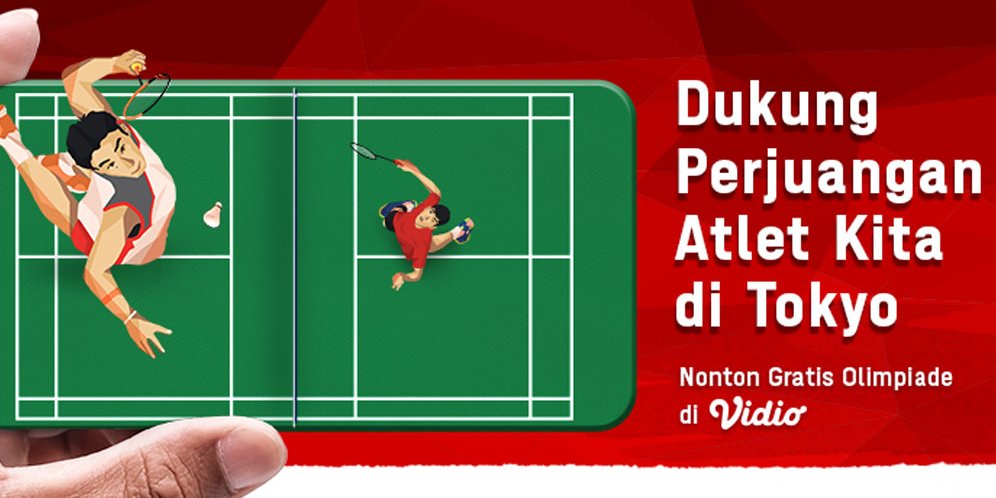 Nonton Olimpiade Tokyo 2020 Eksklusif di Vidio Sebagai Bentuk Dukungan untuk Atlet terbaik Tanah Air